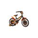 X-Kids Motocross 12"  Narancs-Fekete