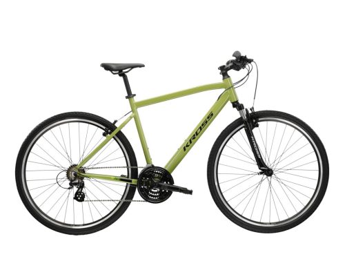 Kross Evado 2.0 Férfi  L (21") khaki zöld - fekete 