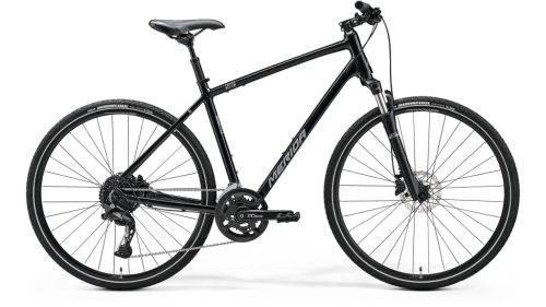 MERIDA CROSSWAY 300 "L" FÉNYES FEKETE (EZÜST)